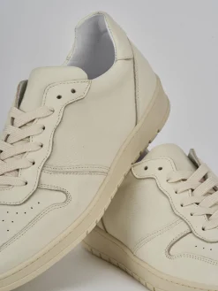 Sneakers pelle beige