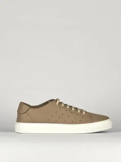Sneakers pelle beige