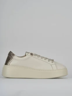 Sneakers pelle beige