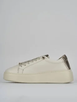 Sneakers pelle beige