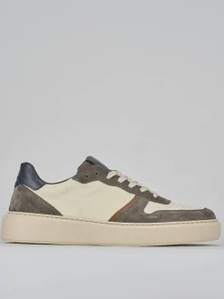 Sneakers pelle beige