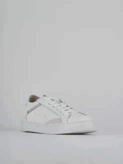 Sneakers pelle bianco