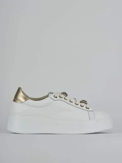 Sneakers pelle bianco