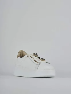 Sneakers pelle bianco