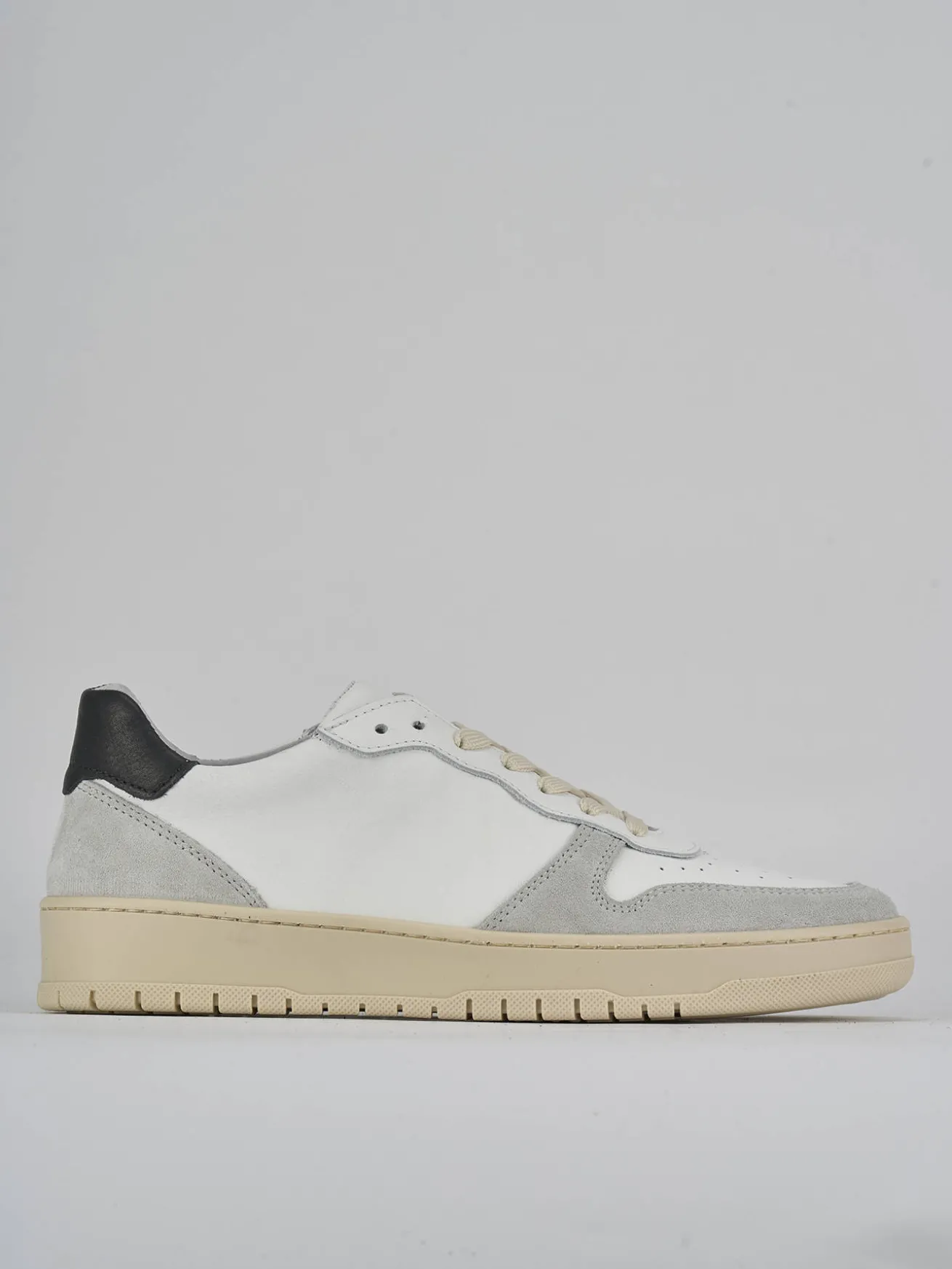 Sneakers pelle bianco