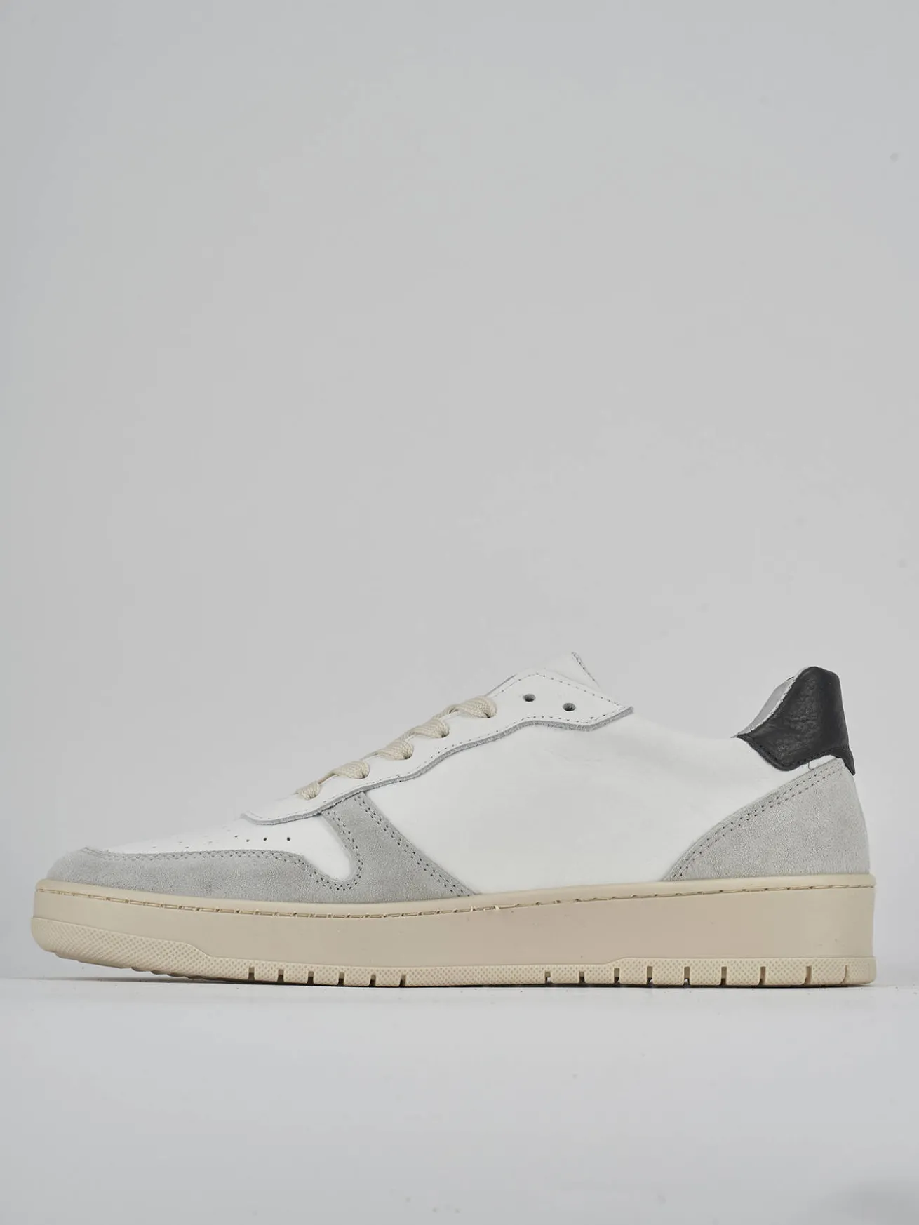 Sneakers pelle bianco
