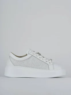 Sneakers pelle bianco