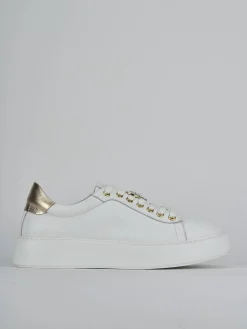Sneakers pelle bianco