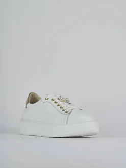 Sneakers pelle bianco