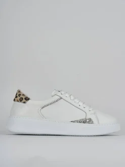 Sneakers pelle bianco