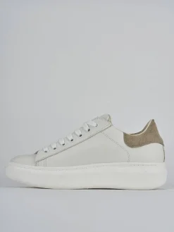 Sneakers pelle bianco