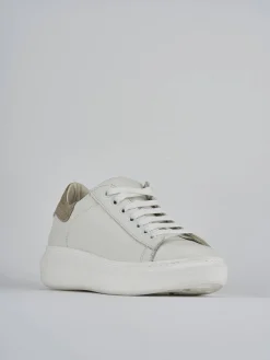 Sneakers pelle bianco
