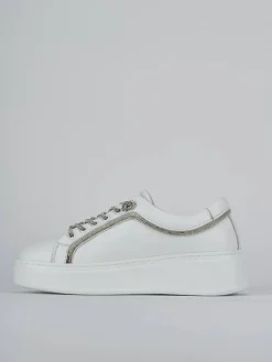 Sneakers pelle bianco