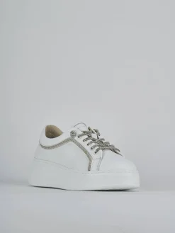 Sneakers pelle bianco