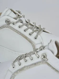 Sneakers pelle bianco