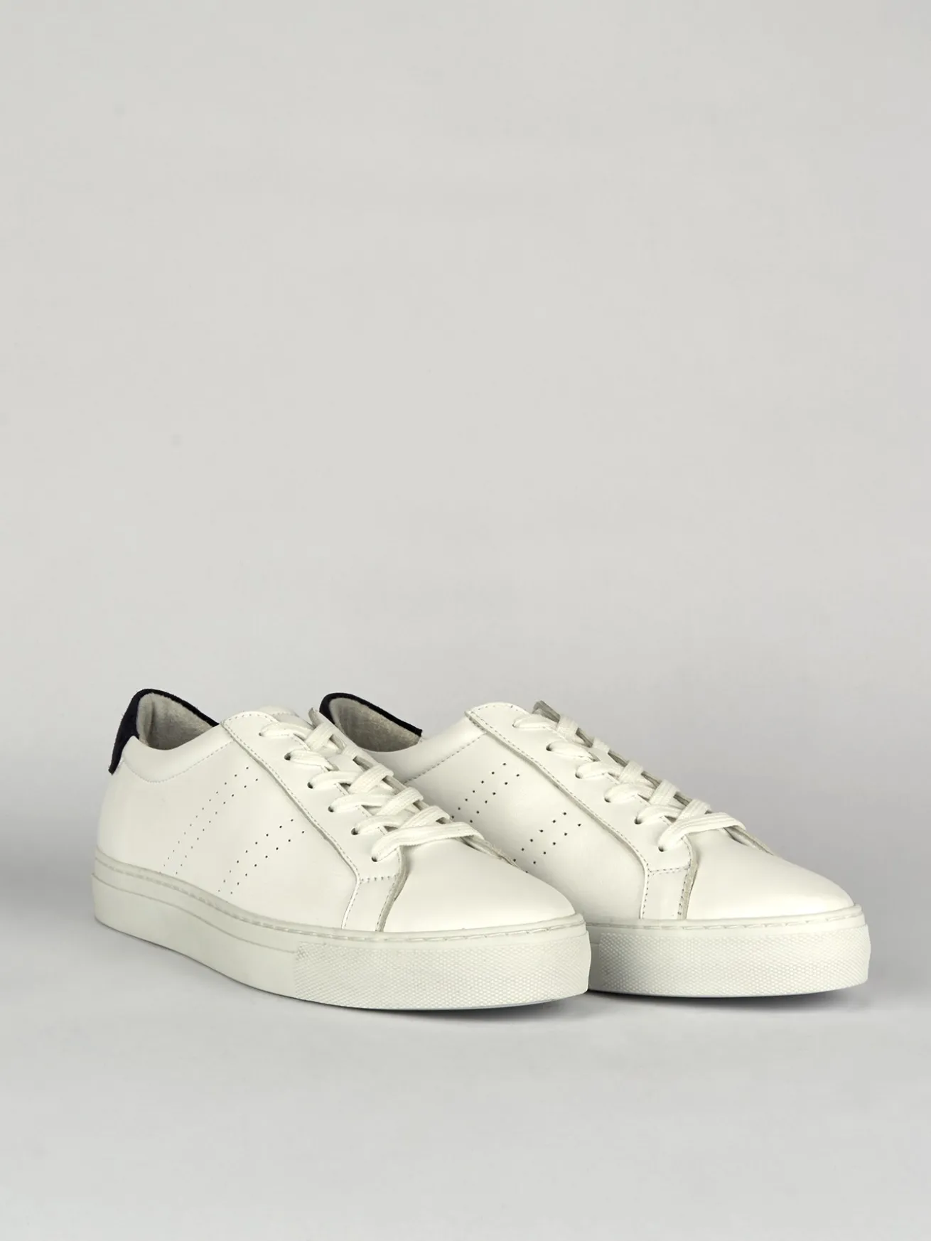 Sneakers pelle bianco