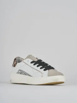 Sneakers pelle bianco