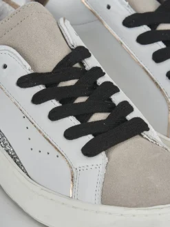 Sneakers pelle bianco