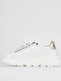 Sneakers pelle bianco