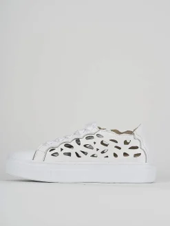 Sneakers pelle bianco