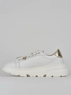 Sneakers pelle bianco