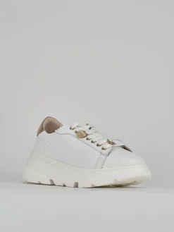 Sneakers pelle bianco