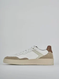 Sneakers pelle bianco