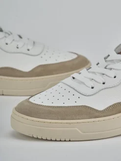 Sneakers pelle bianco