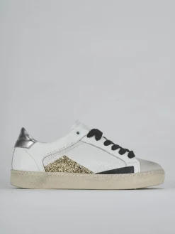 Sneakers pelle bianco