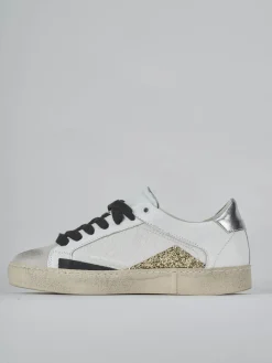 Sneakers pelle bianco