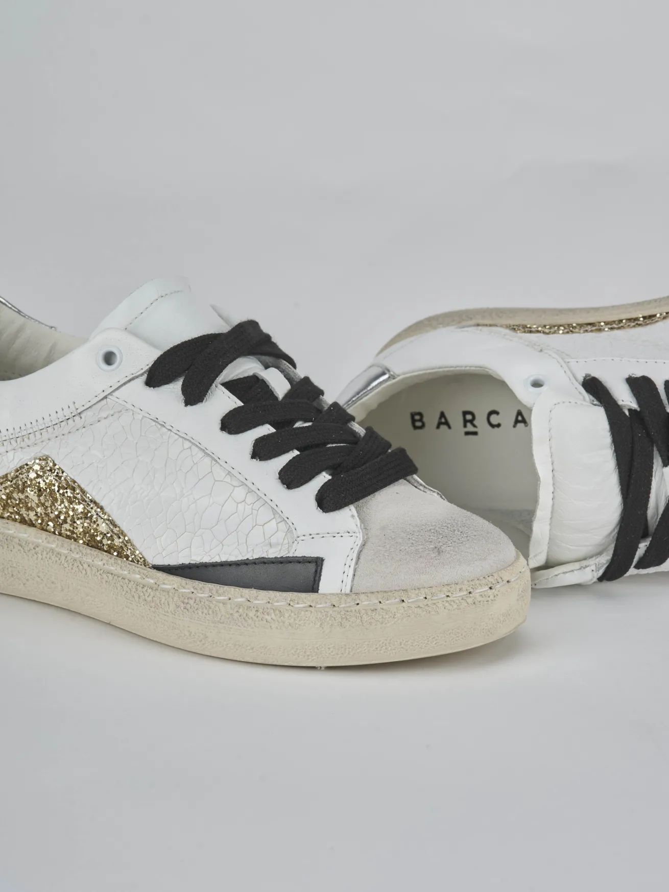 Sneakers pelle bianco