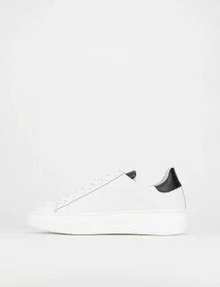 Sneakers pelle bianco