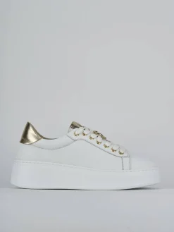 Sneakers pelle bianco