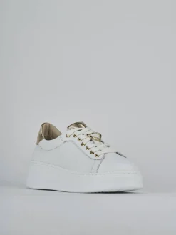Sneakers pelle bianco