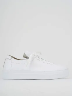 Sneakers pelle bianco