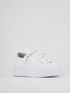 Sneakers pelle bianco