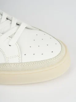 Sneakers pelle bianco