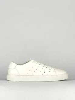 Sneakers pelle bianco