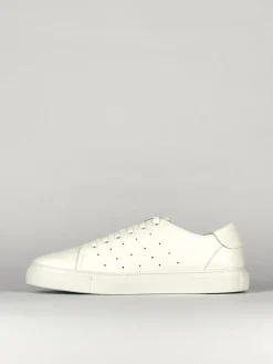 Sneakers pelle bianco