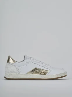 Sneakers pelle bianco