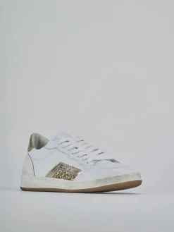 Sneakers pelle bianco