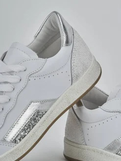 Sneakers pelle bianco