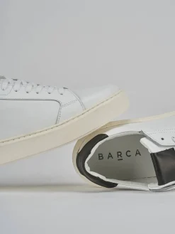 Sneakers pelle bianco