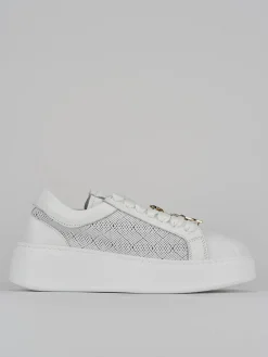 Sneakers pelle bianco