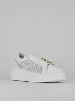Sneakers pelle bianco