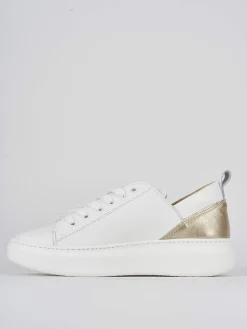 Sneakers pelle bianco