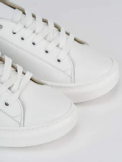 Sneakers pelle bianco