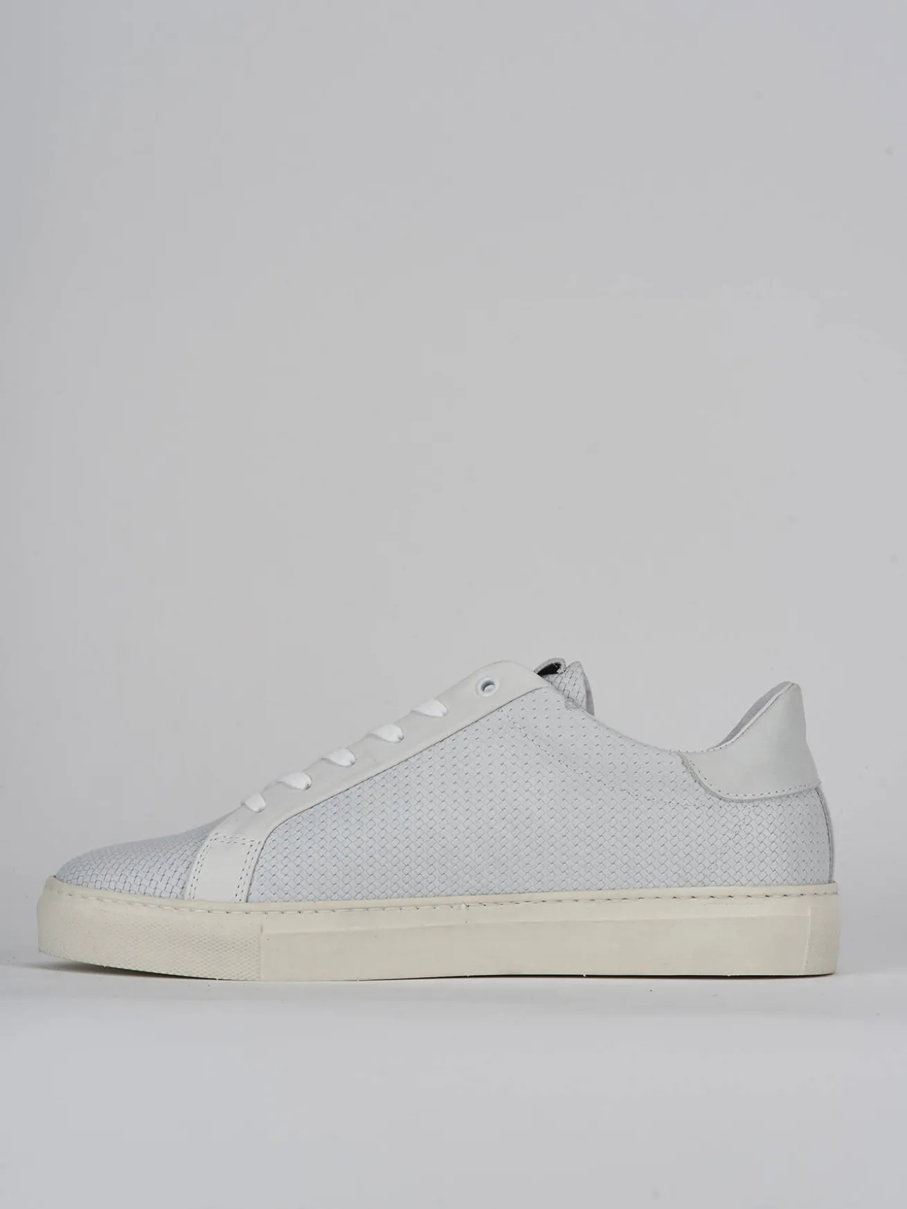 Sneakers pelle bianco