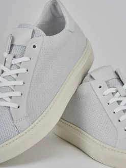 Sneakers pelle bianco