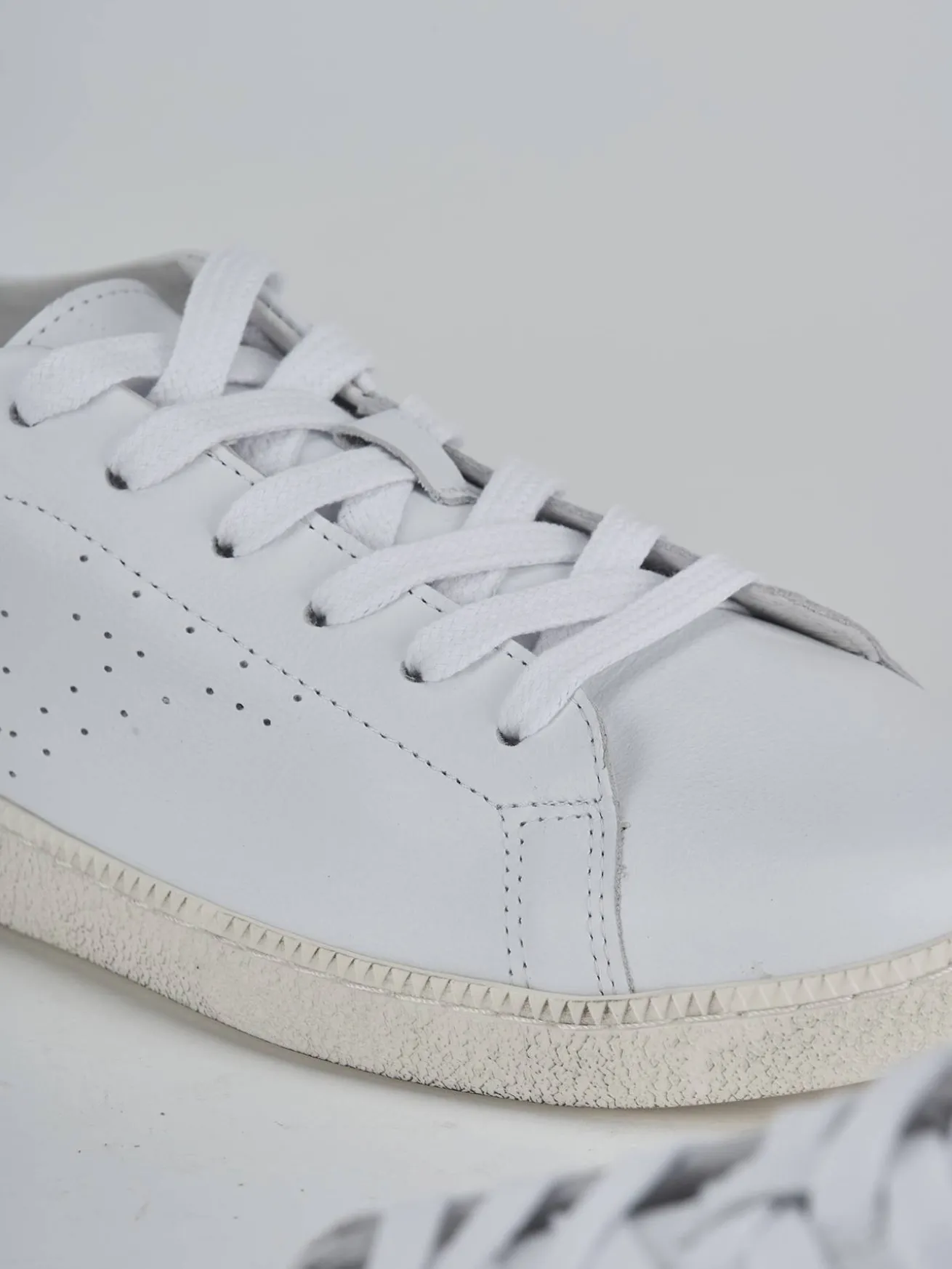 Sneakers pelle bianco